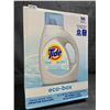 Image 1 : Tide Ultra Concentrated Free & Gentle Eco-Box Liquid Laundry Detergent - 3.1L/96 Loads - New