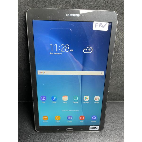 Samsung Galaxy Tab E Android Tablet - Works/Factory Reset/Ready-To-Use - Used