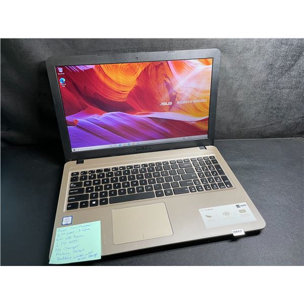 ASUS VivoBook Notebook PC Laptop (Model: X540U) Works/Factory Reset/Ready-To-Use! (Used)