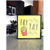 Image 7 : Amped and CO Poster Lightbox with Whiteboard Insert and Changeable Funny Inserts -  New