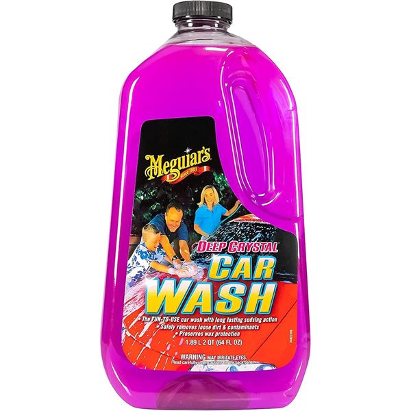 Meguiar's Deep Crystal Car Wash Soap (1.89L Jug) - New