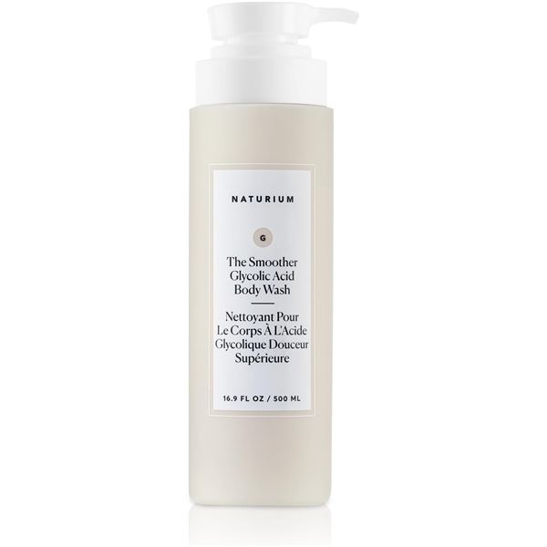 Naturium The Smoother Glycolic Acid Exfoliating Body Wash (500ml) - New
