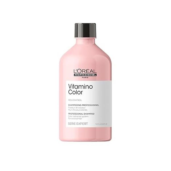 L'Oreal Paris Vitamino Color Professional Shampoo (500ml) Protects & Preserves Hair Colour