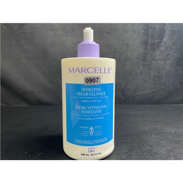 MARCELLE Hydrating Cream Cleanser (500ml) With Hyaluronic Acid + Glycerin