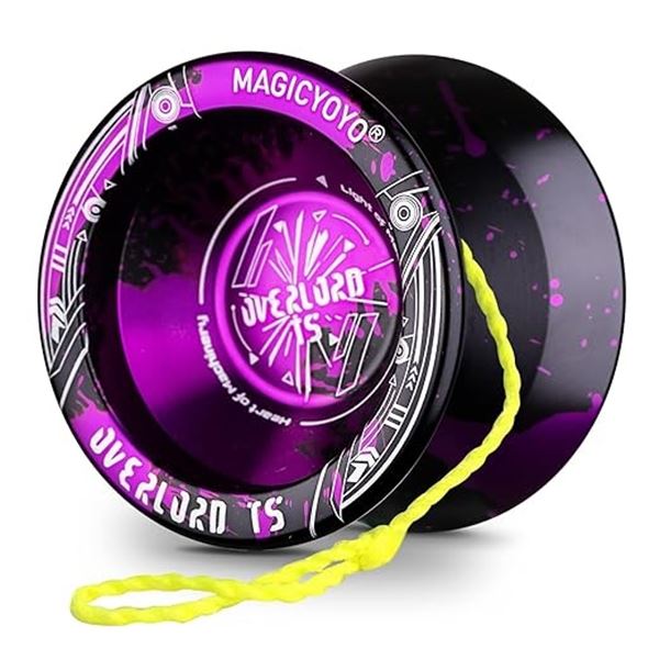 1 Magic YoYo - T5 Plus Overlord Professional Yoyo for Adults - Purple - New