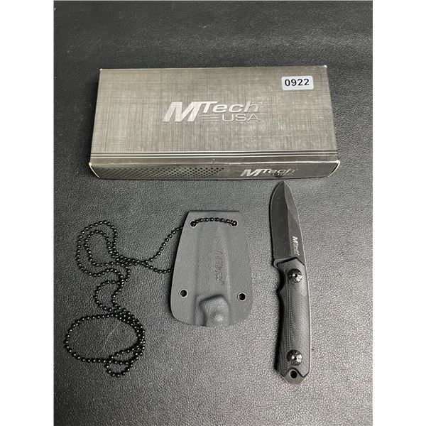 MTechUSA MT-20-30BK Small Fixed Blade Knife - New in Box