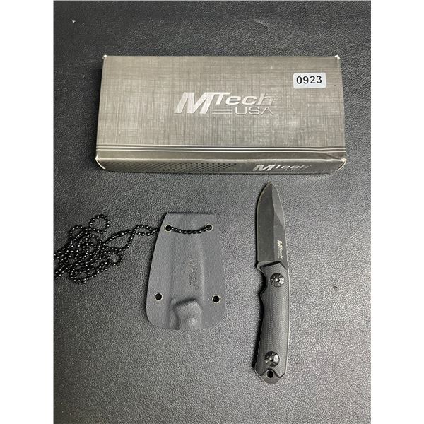 MTechUSA MT-20-30BK Small Fixed Blade Knife - New in Box