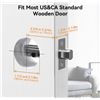 Image 6 : Lockzo Protect AL501 3 IN 1 Smart Video Door Lock - DoorBell/Camera/Smart Lock - New!