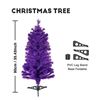 Image 3 : 3FT Artificial Purple Christmas Tree - Easy Assembly with Included Leg Stand Base - New