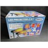 Image 1 : 1 LED Outdoor Motion Projector Light - Includes 18 Changeable Holiday Slides/Designs - New!