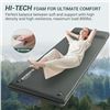 Image 2 : Elegear Self-Inflating Sleeping Pad; Memory Foam Sleep Pad for Outdoors/Camping - NEW SEALED!
