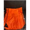 Image 5 : 10-Pack of Drawstring Bags/Gym String Backpacks (Orange) - New