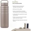 Image 2 : 1 Grandties Sports Insulated Water Bottle (24oz) with 2 Lids - Leakproof Design - New in Box