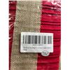 Image 4 : 4-Pack of Christmas Stockings - Large 19" Size; Santa/Snowman/Reindeer/Snowflake Design - New