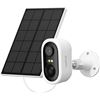 Image 1 : LaxiHub 3MP Outdoor WiFi Battery Security Camera Kit with Solar Panel (W2 Kit1) - New Sealed!