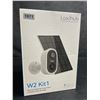 Image 2 : LaxiHub 3MP Outdoor WiFi Battery Security Camera Kit with Solar Panel (W2 Kit1) - New Sealed!