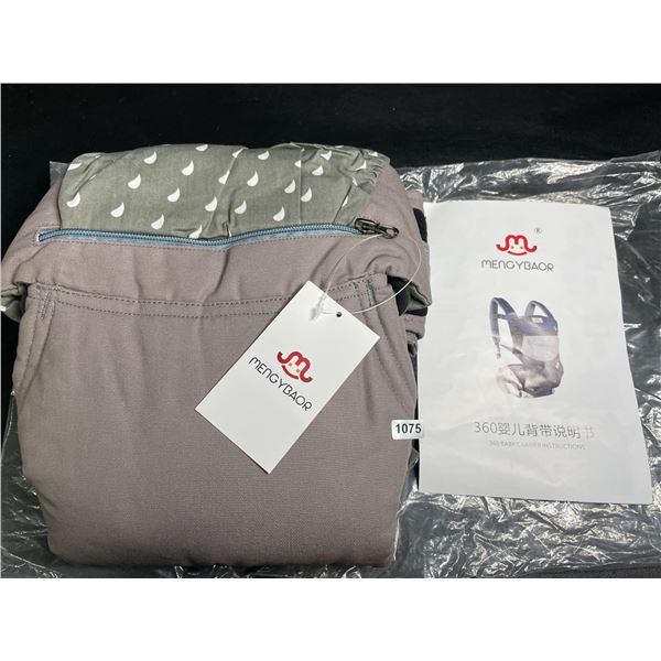 Mengybaor 360 Ergonomic Baby Carrier (For Infants up to 20kgs) - New with Tags