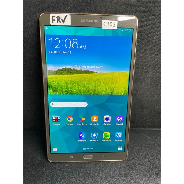 Samsung Galaxy Tab S Android Tablet (Model: SM-T700) Works/Factory Reset/Ready-To-Use! - Used