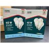 Image 3 : 16-Pack Box of Home Essentials LED Light Bulbs - Standard E26 Base - 40W - New