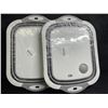 Image 3 : Lot of 2 Collapsible Multi-Function Cutting Boards with Built-In Strainer/Basket - New