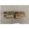 Image 2 : Vintage CIL Maxum 12 Ga Ammo Boxes W/ Eight Rounds