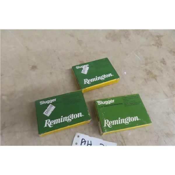 Rem Shotgun Slug Ammo, Ten Rounds 20 Ga and Five Rounds 16 Ga