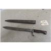 Image 1 : World War I German Mauser Bayonet W/ Sheath, 19 1/2 Inch Total Length