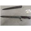 Image 2 : World War I German Mauser Bayonet W/ Sheath, 19 1/2 Inch Total Length