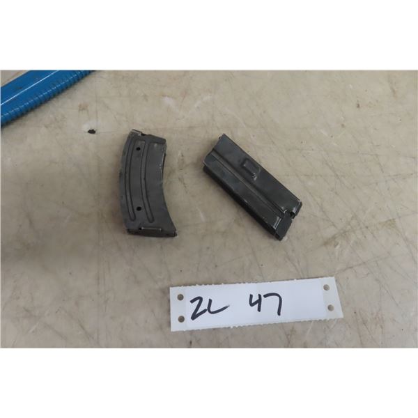 Two .22 Cal Rifle Magazines