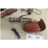 Image 2 : Four Duck Calls W/ Ammo Case, Arrow Rest, and Folding Pocket Knife