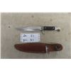Image 1 : Premier Original Bone Knife Made in Germany W/ 10 Inch Blade and Sheath