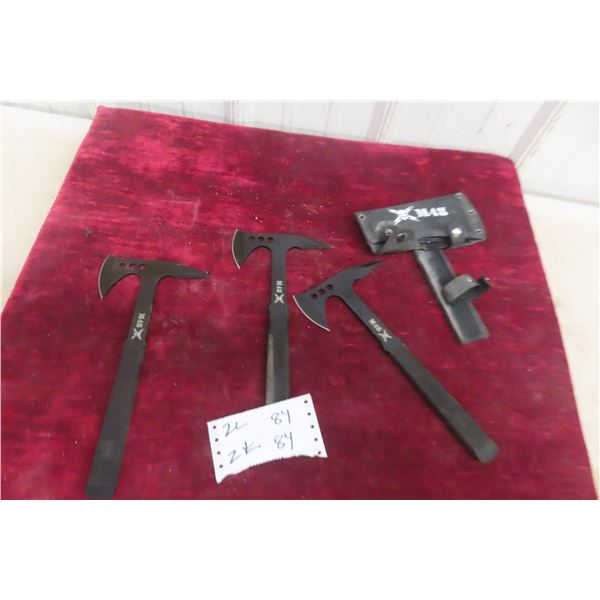 Set of Three M48 Throwing Axes