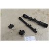 Image 1 : Two Rifle Scopes W/ Bushnell Sportview 3 x 9 and Weaver .22 Scope, Plus Two Keyed Trigger Locks