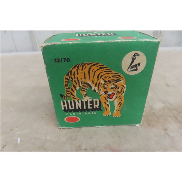 Vintage Hunter Cartridge 12 Ga 2 3/4 Ammo, Twenty-Five Rounds