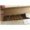 Image 6 : Gevelot Vintage Ammo Box W/ 243 Casings for Reloading