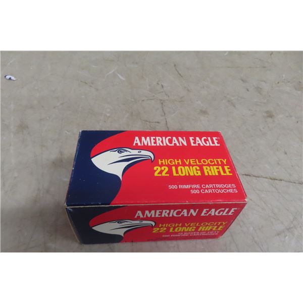 500 Rounds of American Eagle 22 Long Ammo *** MUST HAVE A VALID 