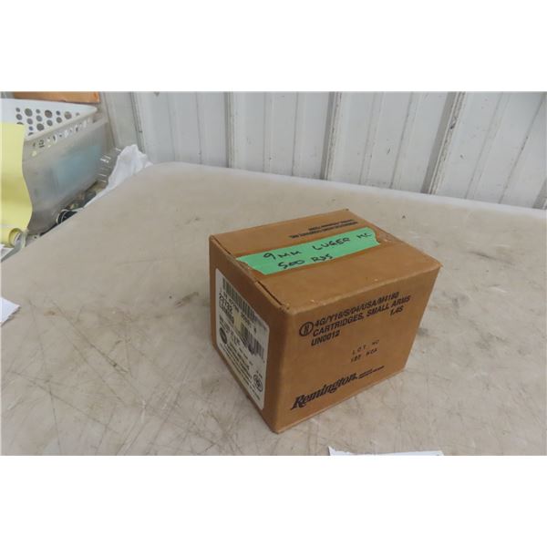 500 Rounds of Remington UMC 9mm Luger FMJ Ammunition