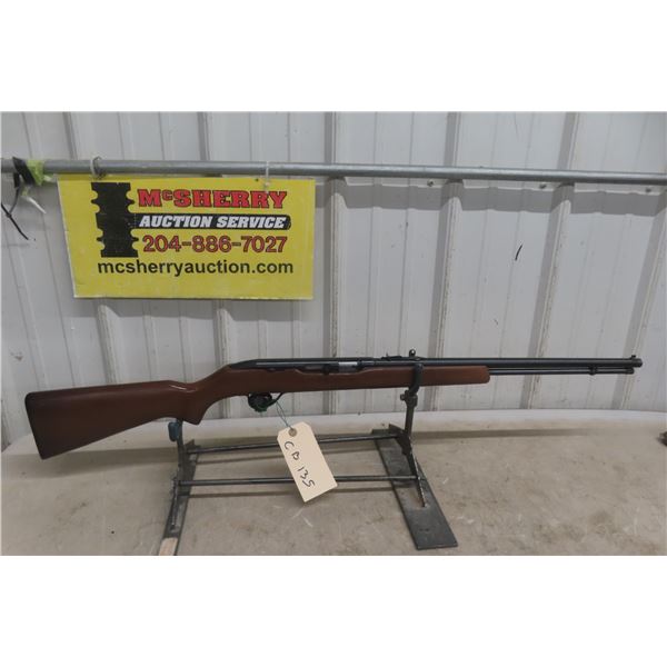 Springfield  Model 187 Series A, 22 Long,  SA,  Barrel, 20'', Serial Number B564196, Tubular Mag.
