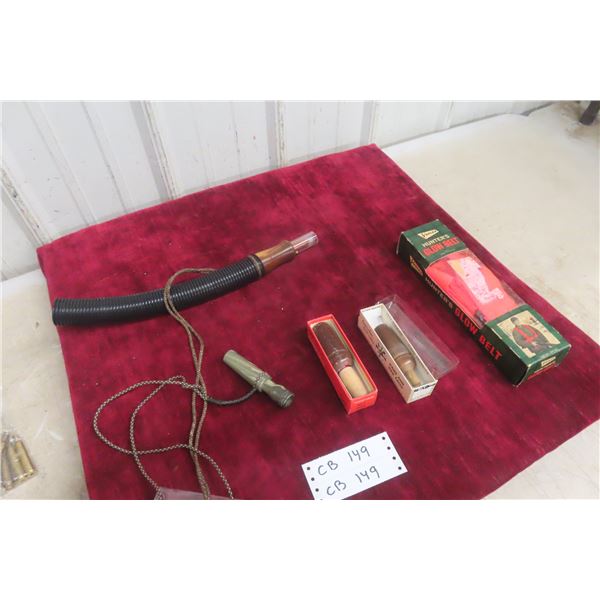 4 Duck/Goose Call & Hunter Glowbelt