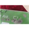 Image 7 : Pistol Holster, Ammo Stock Belt, 2 Leather Gun Slings, CN Medic First Aid Box