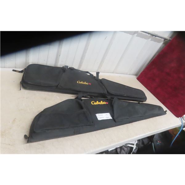 2 x  Cabella's Soft Gun Cases
