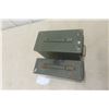 Image 4 : Two Metal Military-Style Ammunition Storage Boxes
