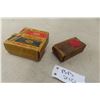 Image 3 : Three Empty Vintage .22 Caliber Ammunition Boxes Including CIL Whiz And Super X