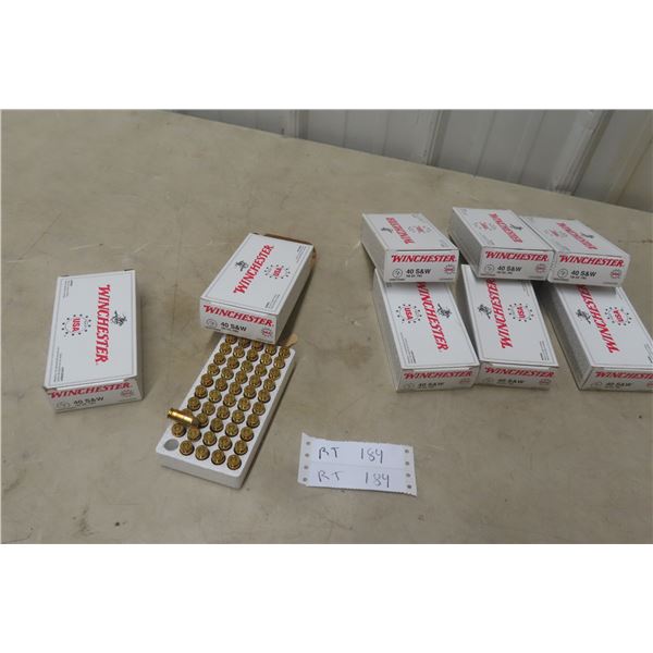 Winchester .40 S&W Ammunition, 400 Rounds
