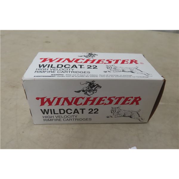 Winchester Wildcat .22 Long Rifle Ammunition, 500 Rounds