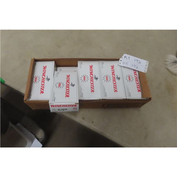 Winchester .40 S&W Ammunition, 500 Rounds