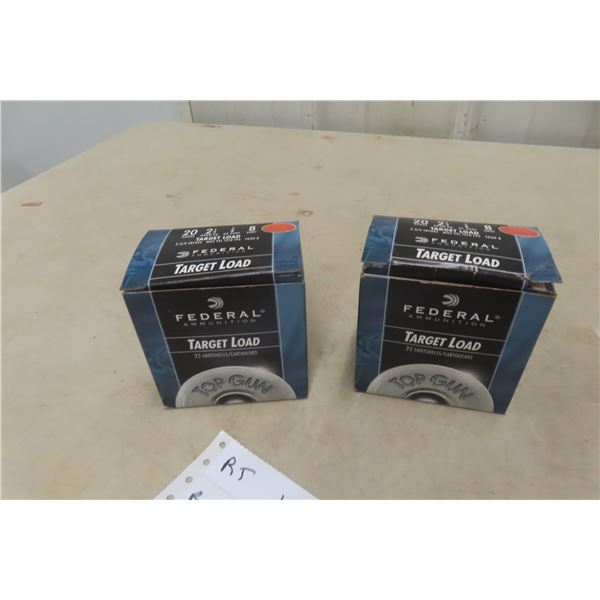 Federal 20 Gauge 2 3/4" Shotgun Ammunition, 40 Rounds