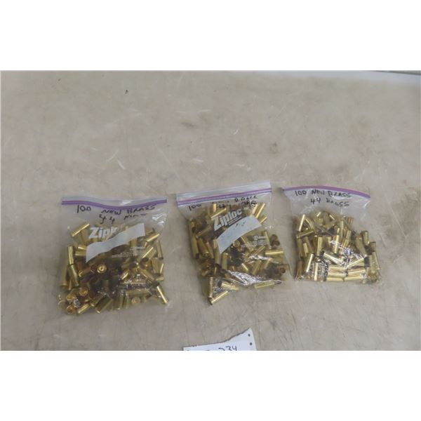 .44 Magnum New Brass for Reloading x 300