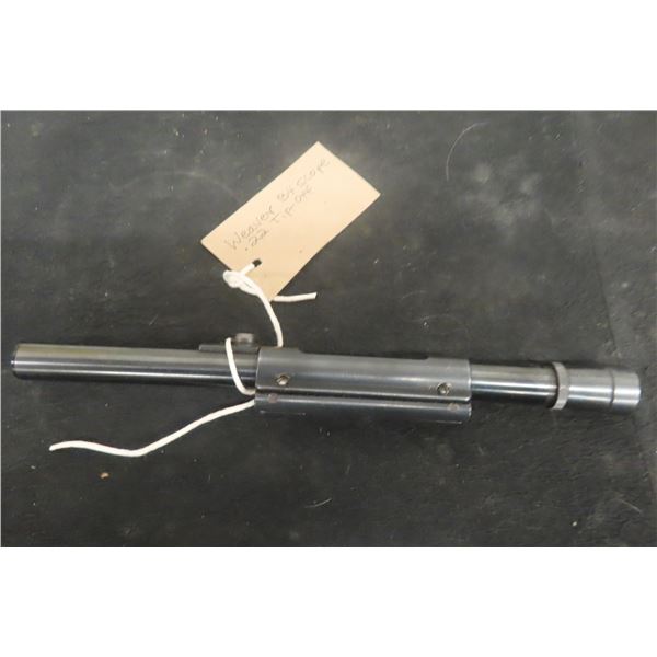 Weaver B4 Scope, .22 Tip Off