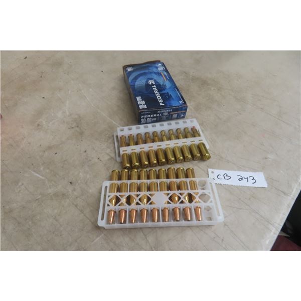 Federal .30-06 Spring Ammo, 12 Rounds